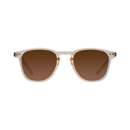 Cassette Standard Sunglasses - Champagne Tortoise / Brown Lens