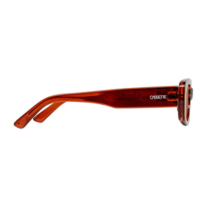 Cassette Soundtrack Sunglasses - Brandy Brown / Brown Lens