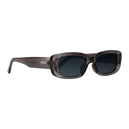 Cassette Soundtrack Sunglasses - Charcoal / Smoke Lens