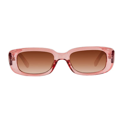 Cassette Soundtrack Sunglasses - Dusty Rose / Gradient Lens
