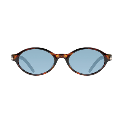 Cassette Tempo Sunglasses -  Demi Tortoise / Blue Lens