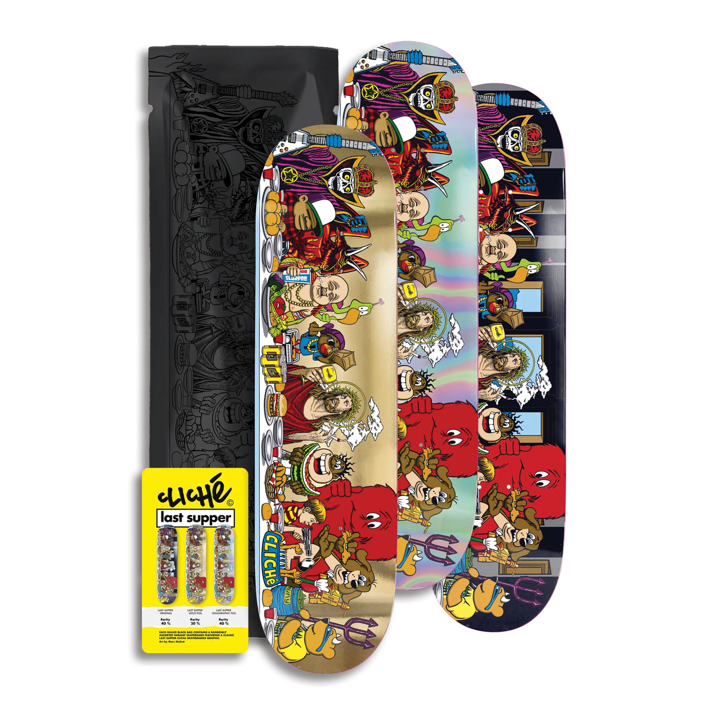 Cliché Last Supper Blind Bag Deck - 8.5