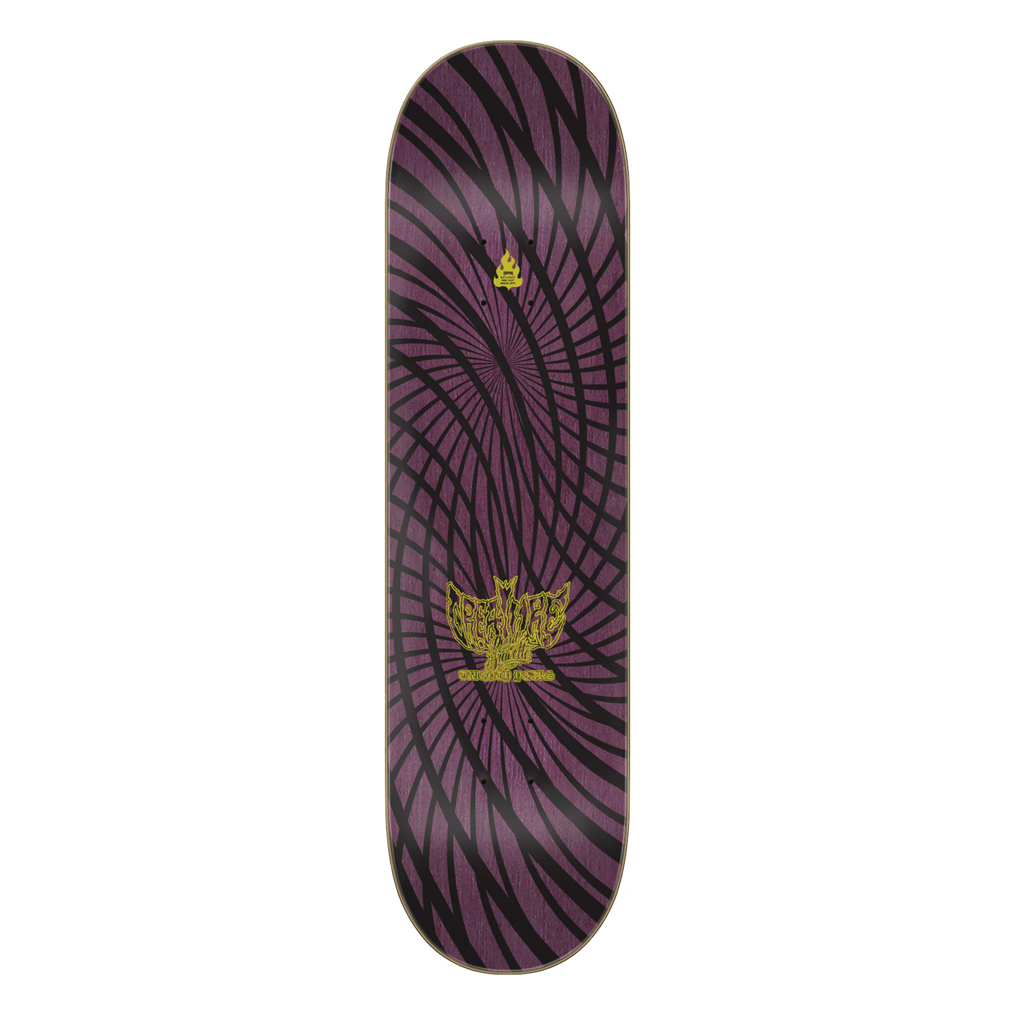 Creature David Gravette Hippie Skull Deck - 8.3