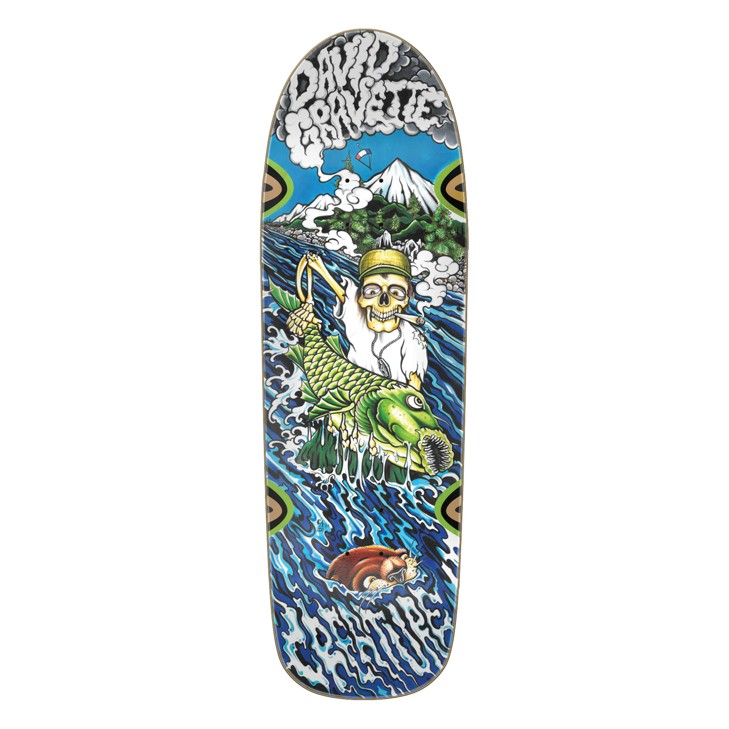 Creature Gravette Hippie Falls Deck - 9.0