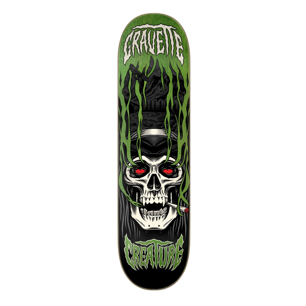 Creature David Gravette Hippie Skull IV Deck - 8.3