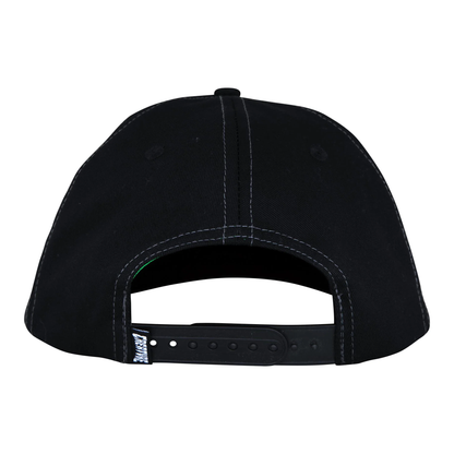 Creature Hesher Flame Snapback Hat - Black