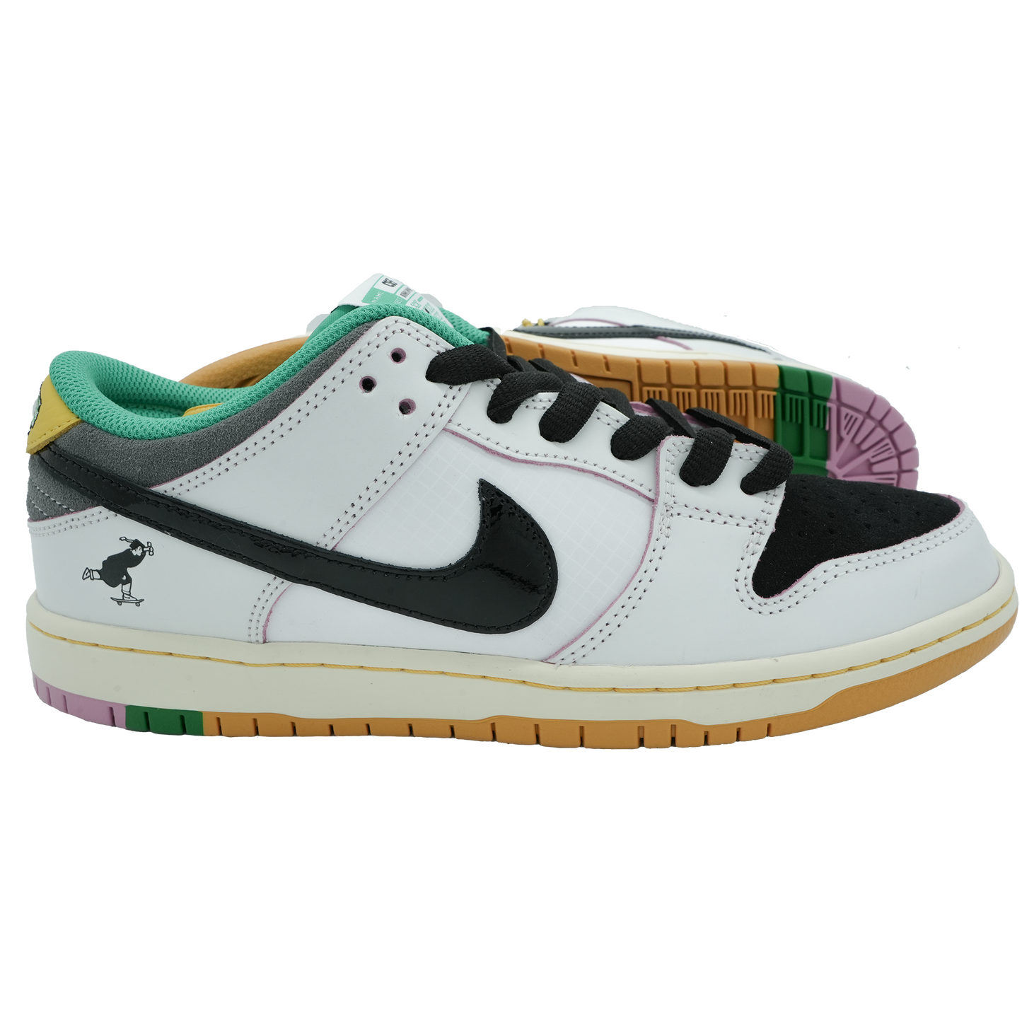 Nike SB Dunk Low QS "CSEF" - Summit White / Black - White
