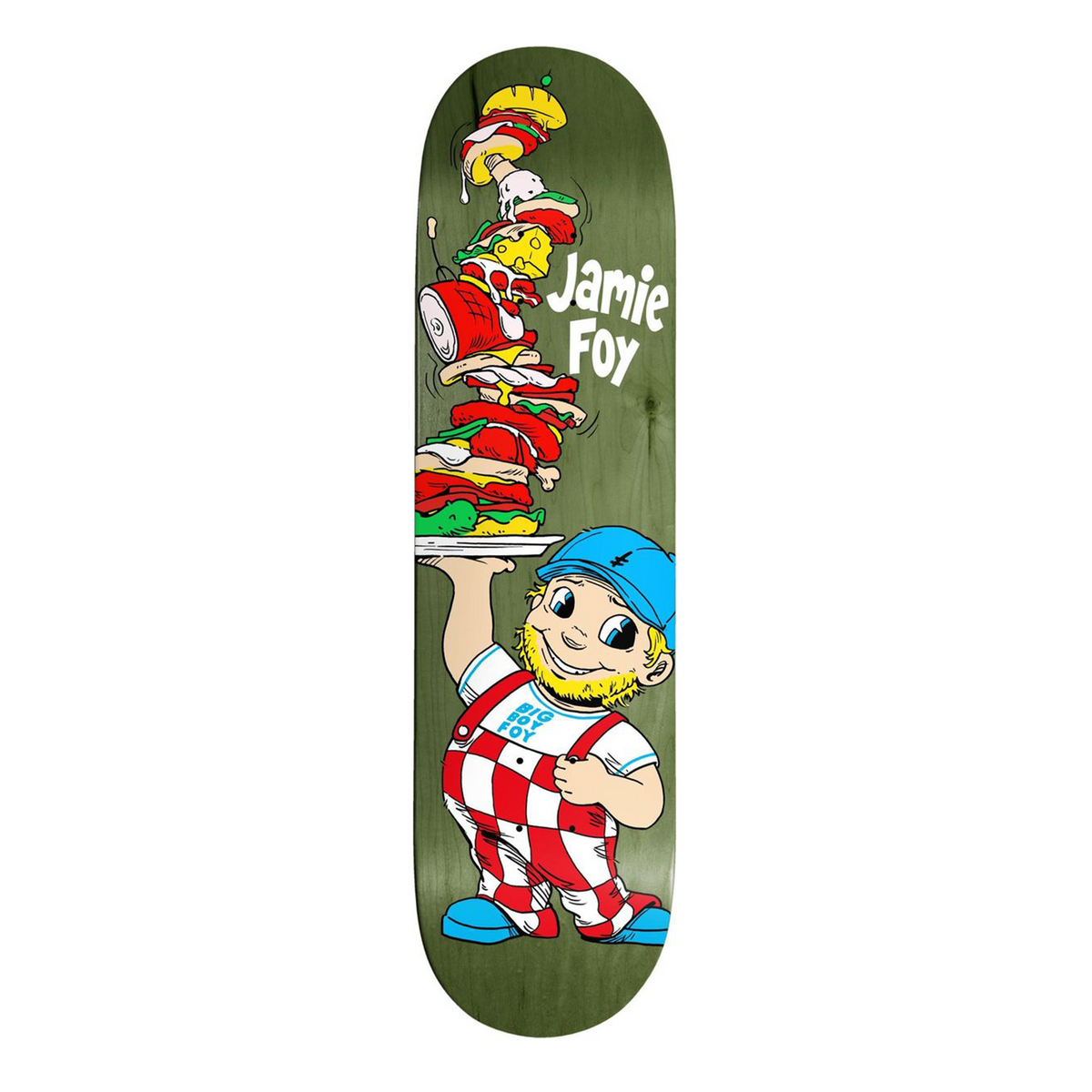 Deathwish Jamie Foy Big Foy Deck - 8.25