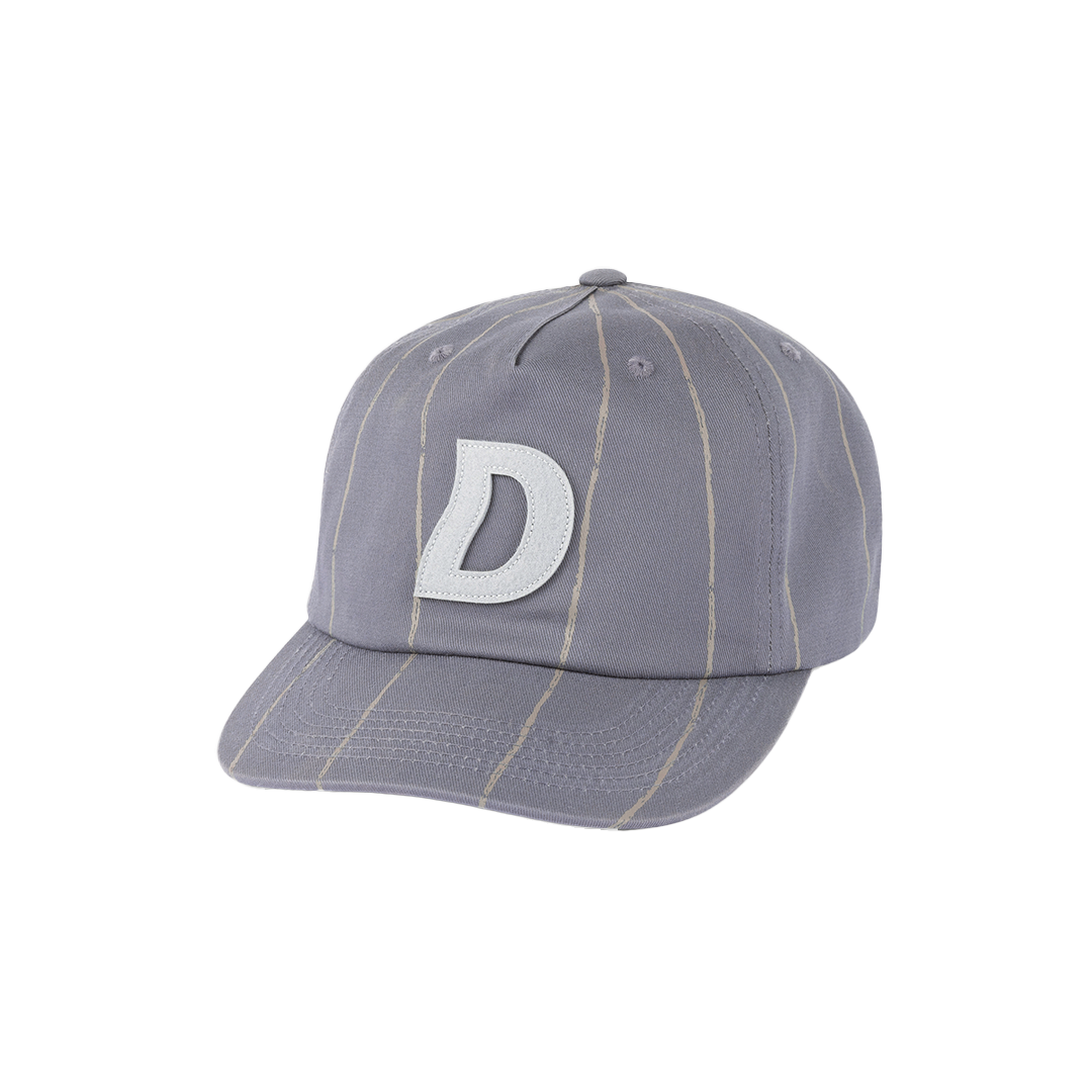 Dime Pinstriped Worker Cap - Gray