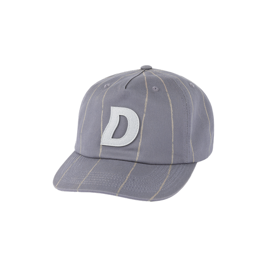 Dime Pinstriped Worker Cap - Gray