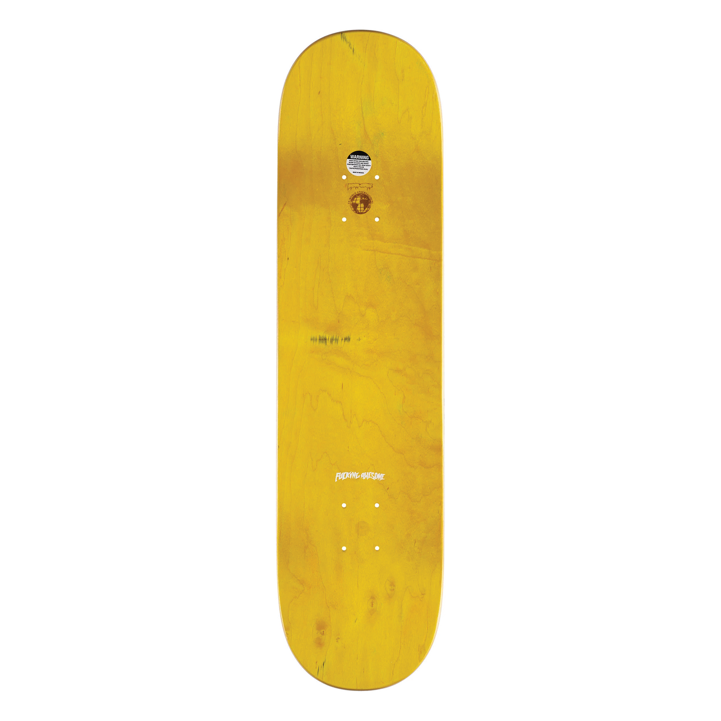 FA Neon Green Stamp Embossed Deck - Assorted Sizes