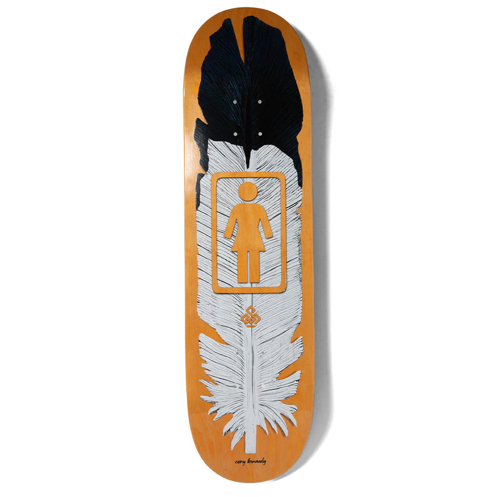 Girl Kennedy Saiz Feather Deck - 8.38