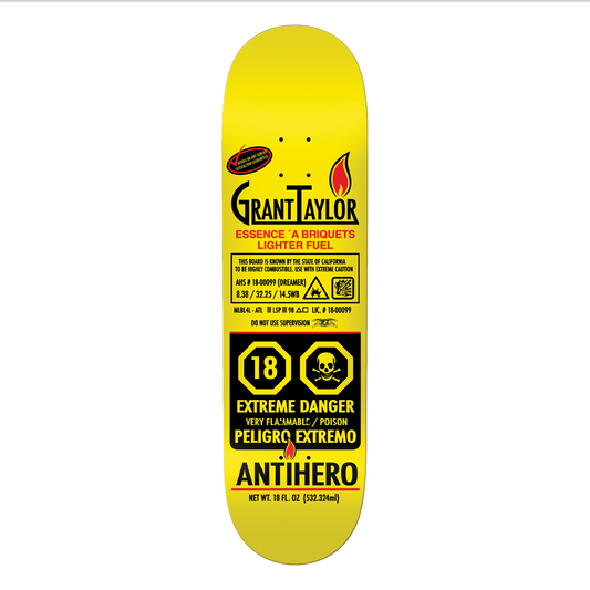 Anti Hero Grant Fueled Up Deck - 8.38