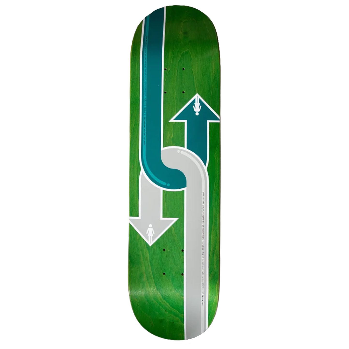 Girl Gass Dual Directional Deck - 8.0