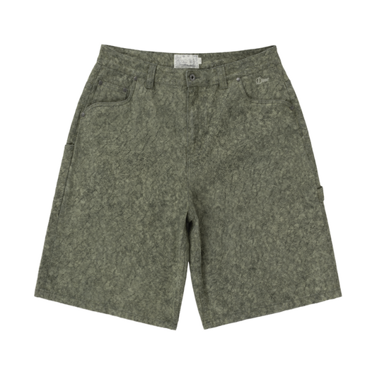 Dime Classic Denim Shorts - Electric Green