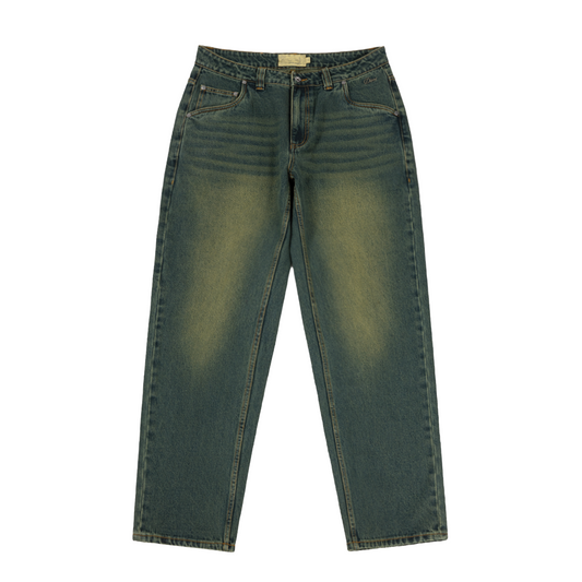 Dime Relaxed Denim Pants - Sandblasted Pine