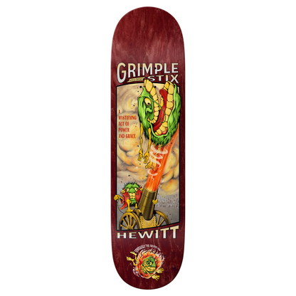 Grimple Stix Hewitt Obvious Greats Deck - 8.38