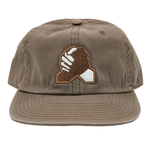 United Hands Hat - Brown