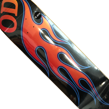 Hardbody OD Flames Black Deck - Assorted Sizes