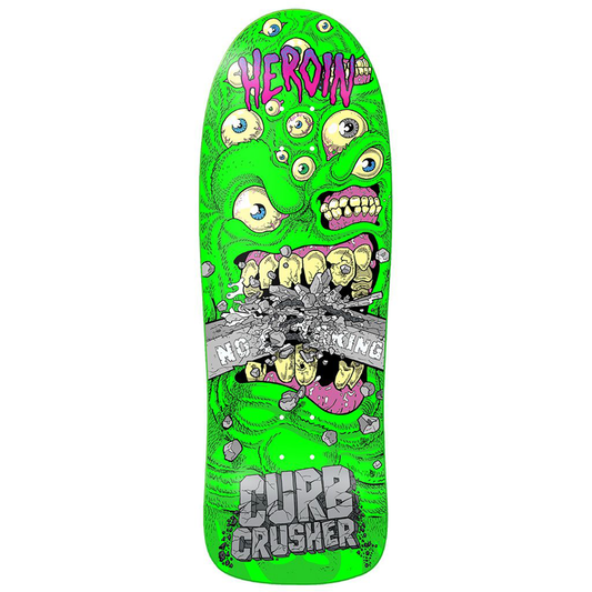 Heroin Curb Crusher Chomp Deck - 10.25