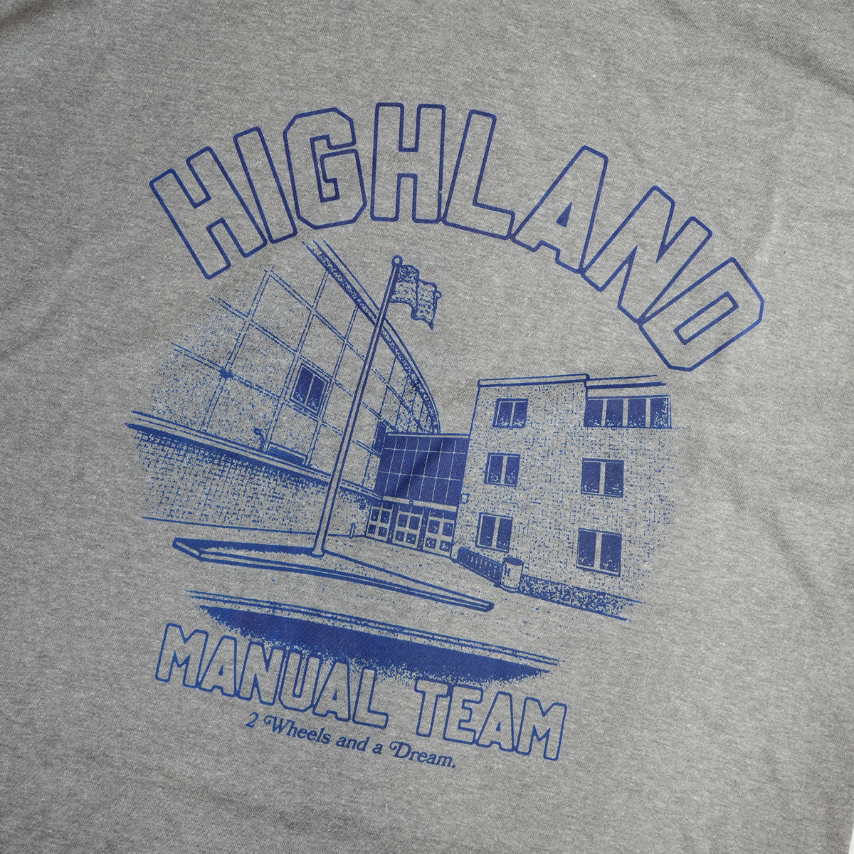 Highland Manual Team Tee - Heather Gray