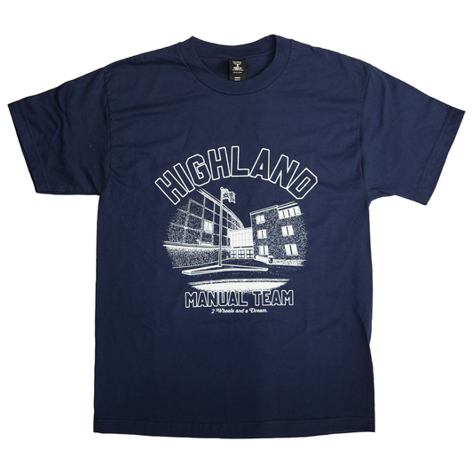 Highland Manual Team Tee - Navy