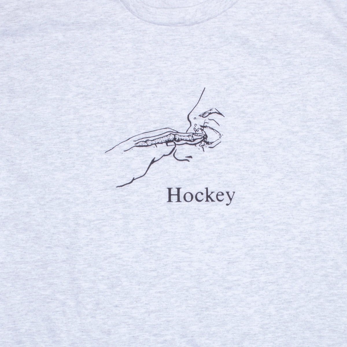 Hockey Gouge Tee - Ash