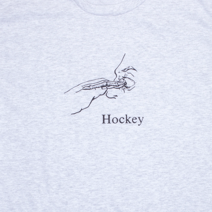 Hockey Gouge Tee - Ash