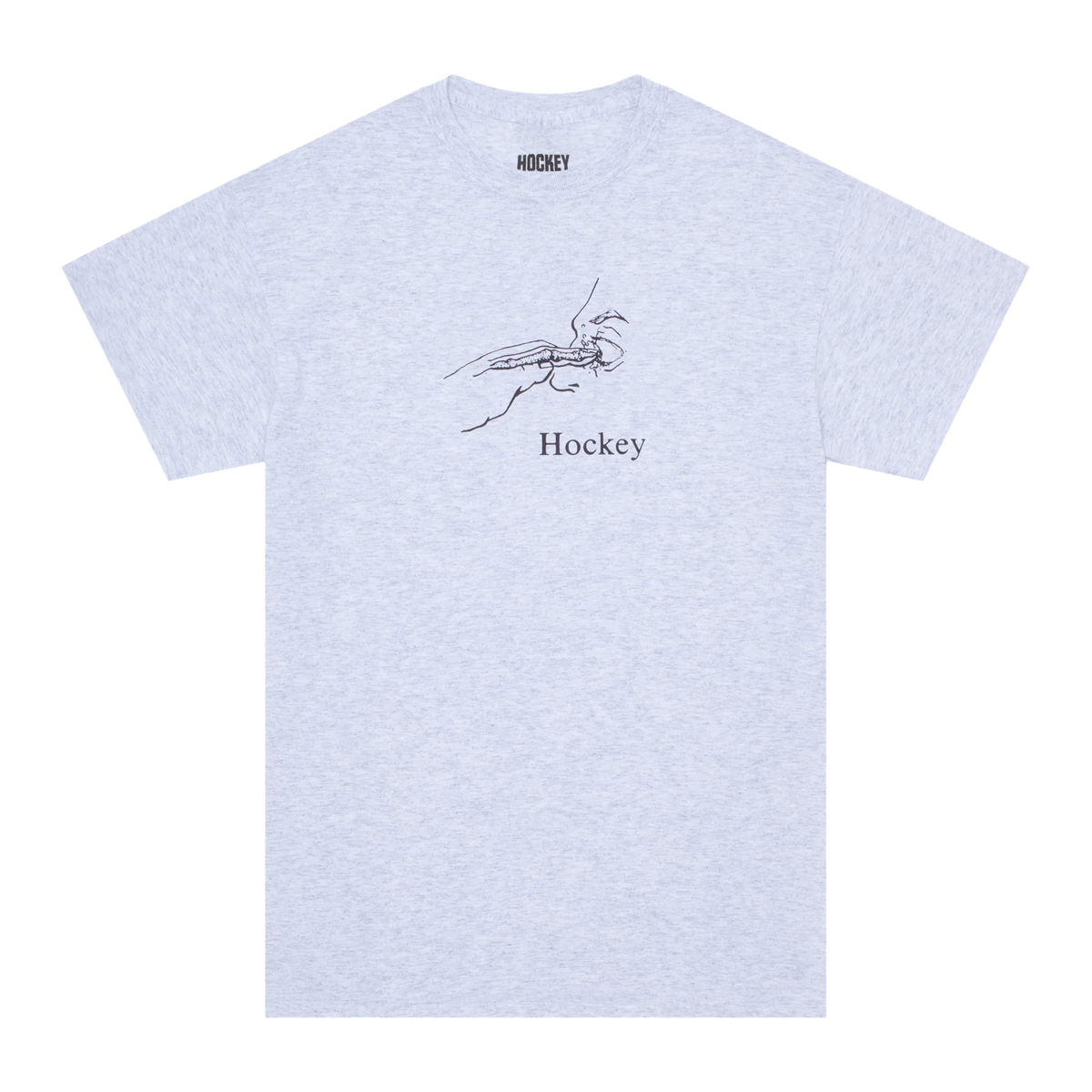 Hockey Gouge Tee - Ash
