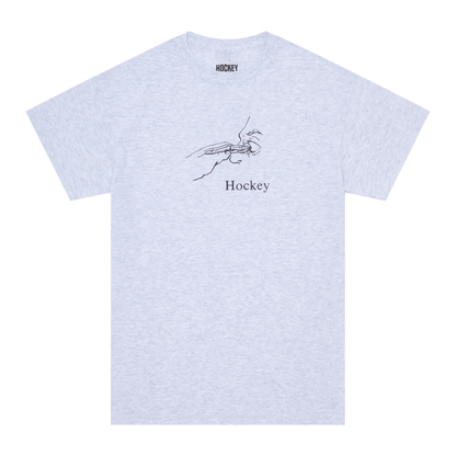 Hockey Gouge Tee - Ash
