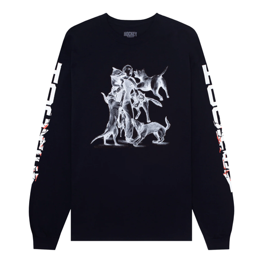 Hockey Incoming L/S Tee - Black