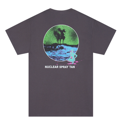 Hockey Nuclear Spray Tan Tee - Charcoal