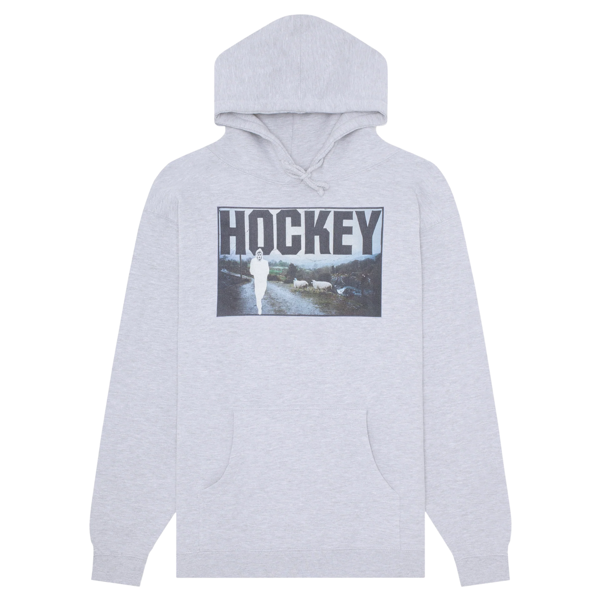 Hockey Priest's Leap Hoodie - Ash