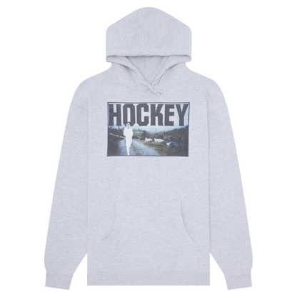 Hockey Priest's Leap Hoodie - Ash