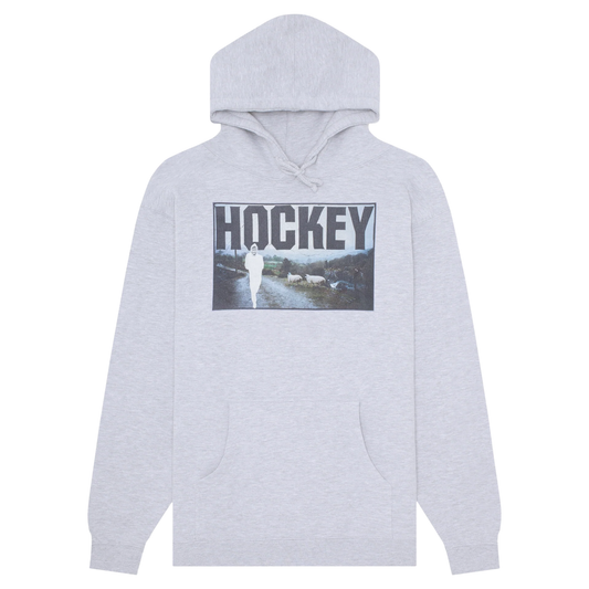 Hockey Priest's Leap Hoodie - Ash