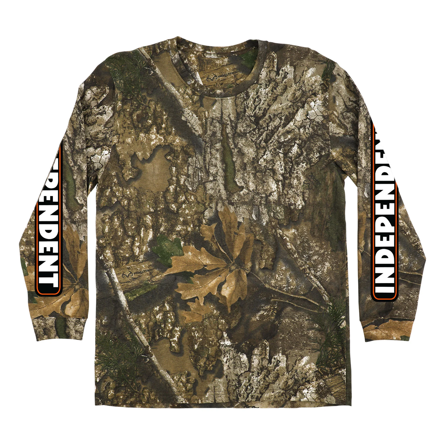 Independent Bar Logo L/S Tee - Realtree APX