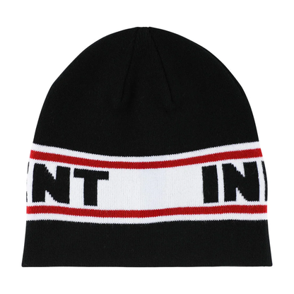 Independent Bar Logo Skully Beanie - Black