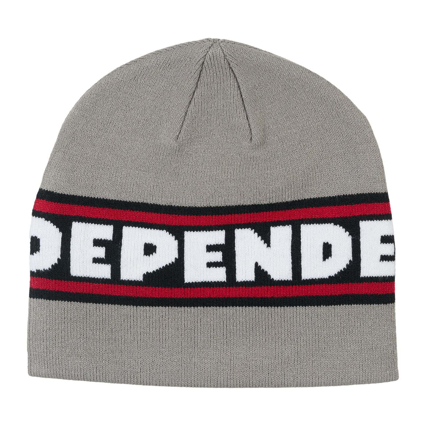 Independent Bar Logo Skully Beanie - Grey