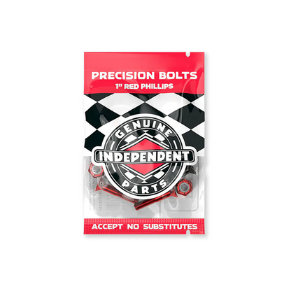 Independent 1" Red Phillips Hardware