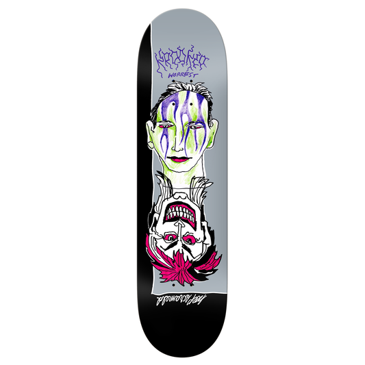 Krooked Worrest Satans Service Slick Deck - 8.38 Twin (Warped)