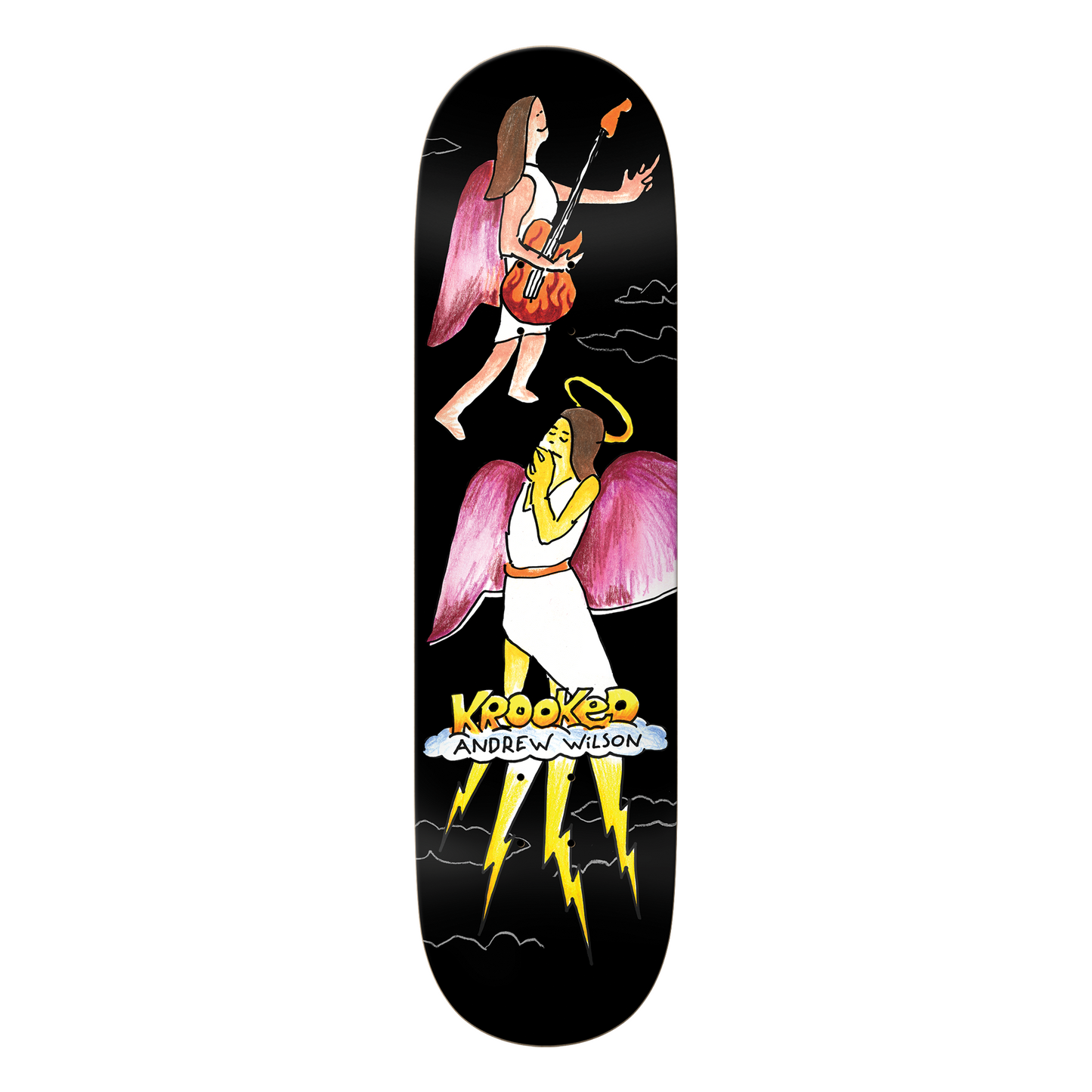 Krooked Wilson Angel Deck - 8.25 True Fit