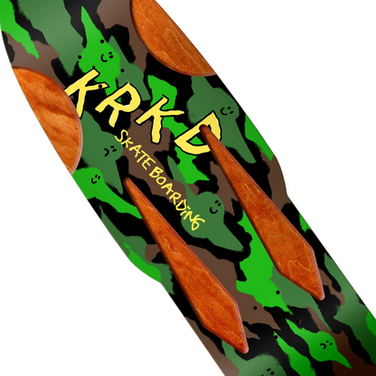 Krooked Kamo Diamond Quade Deck - 10.75