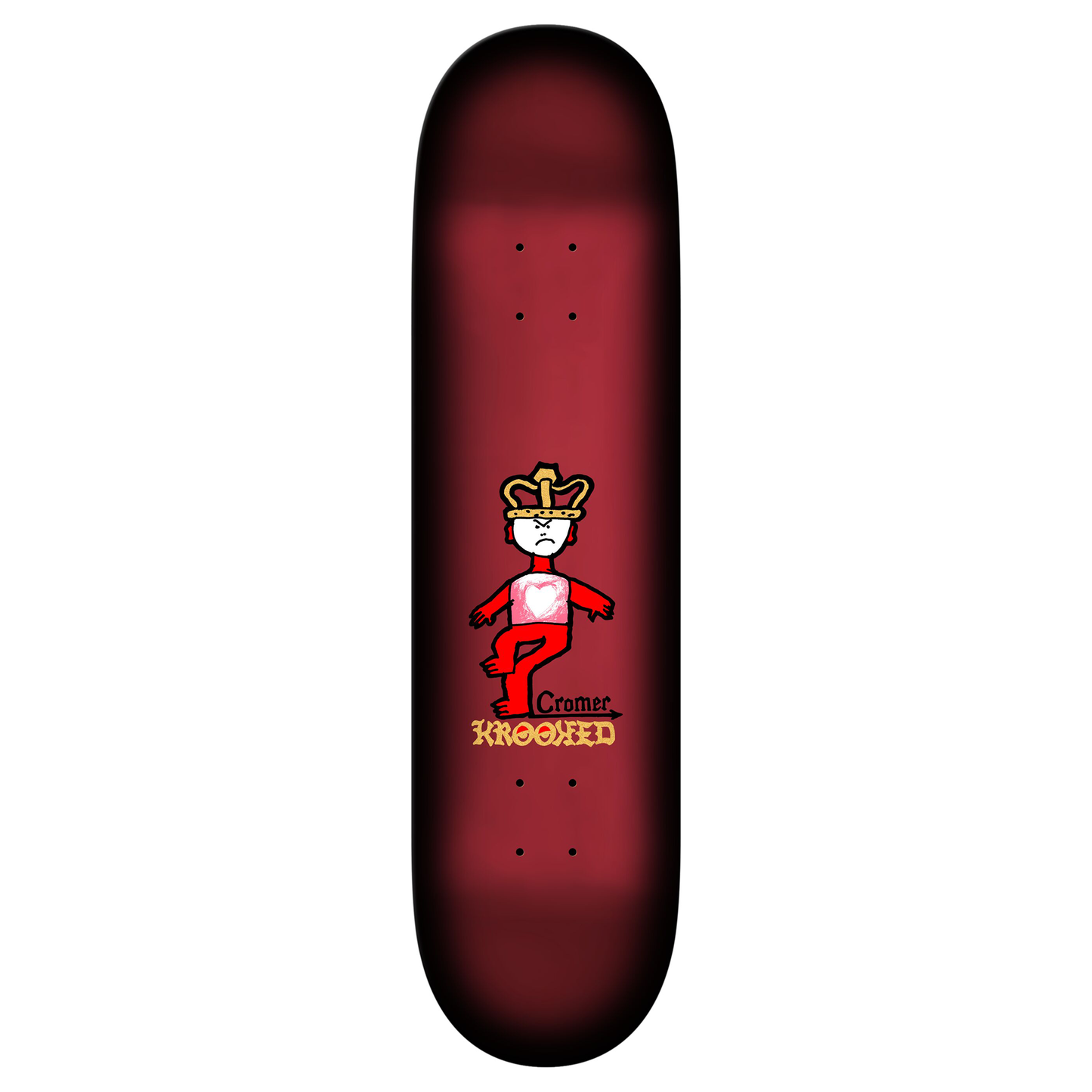 Krooked Cromer Mad King Deck - 8.06
