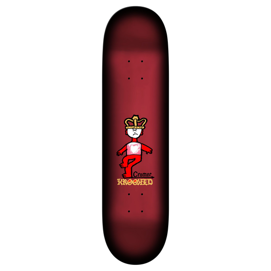 Krooked Cromer Mad King Deck - 8.06