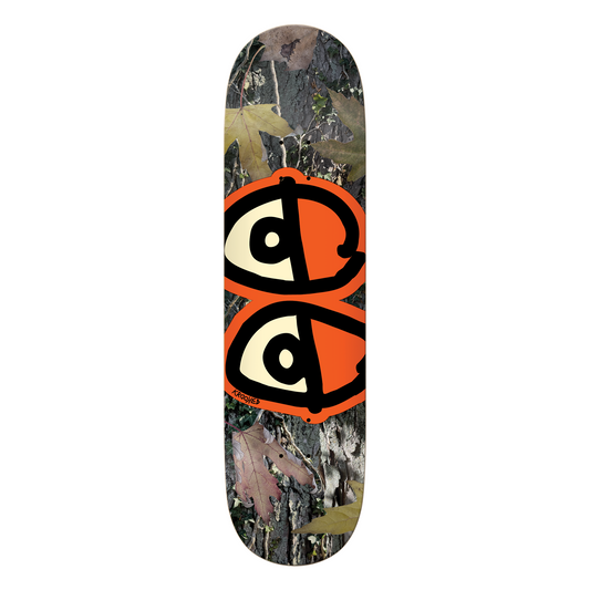 Krooked Camo Eyes Orange Deck - 8.25