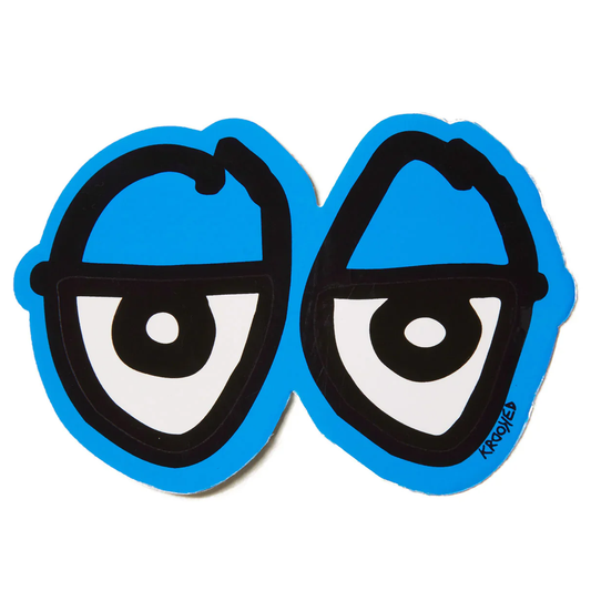 Krooked Eyes Sticker - Assorted Colors