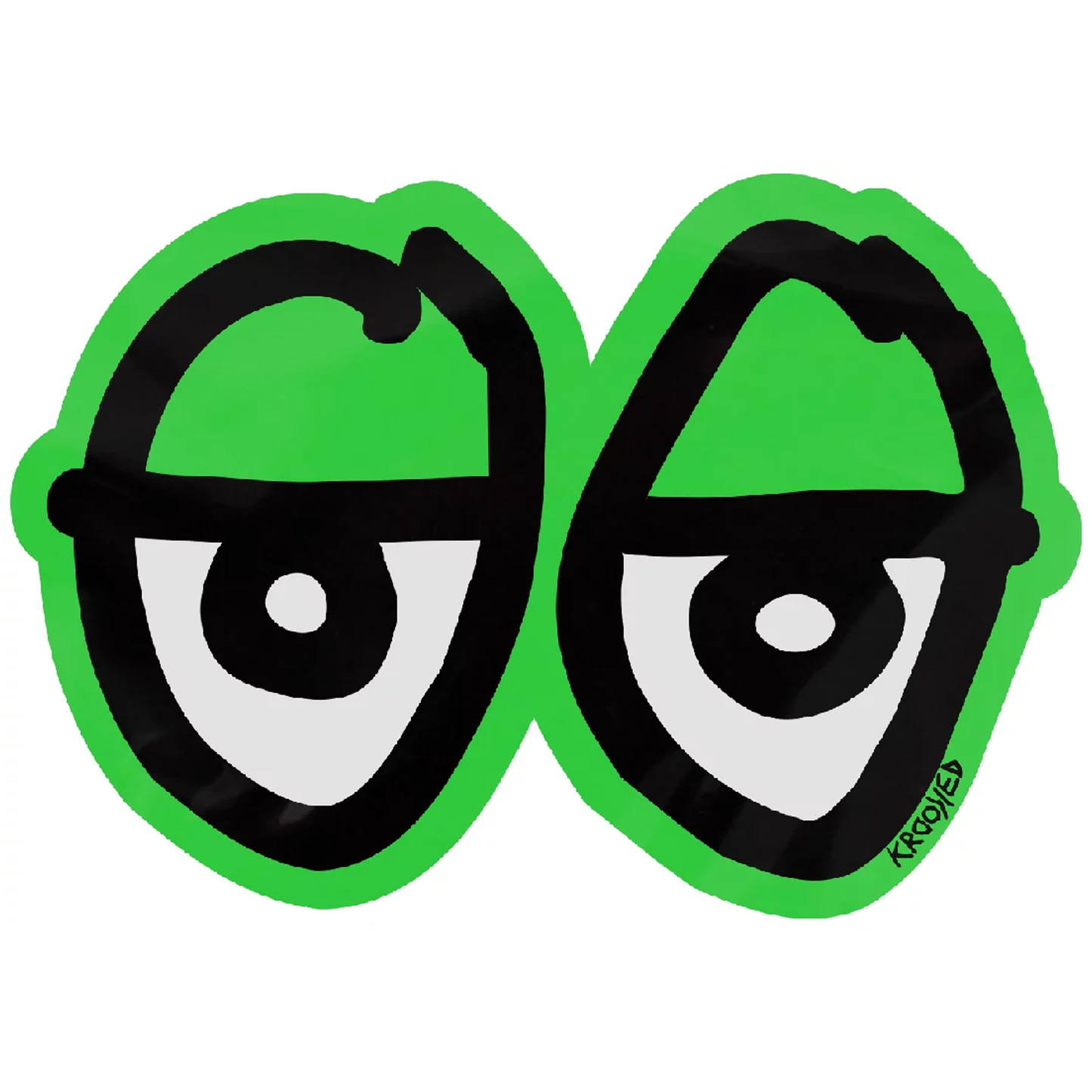 Krooked Eyes Sticker - Assorted Colors