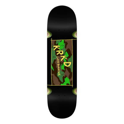 Krooked Kamo Black Deck - Assorted Sizes