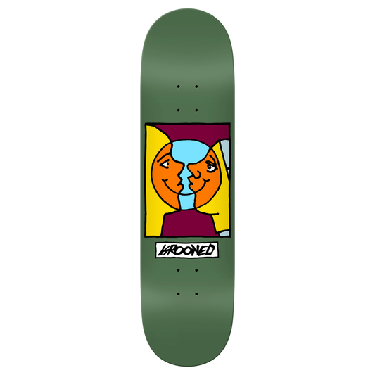 Krooked Moonsmile Easy Rider Green Deck - 8.38
