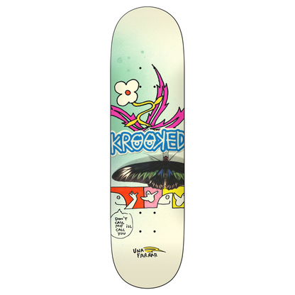Krooked Una Butterfly Call Deck - 8.5